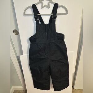Black Kids Snow Bib size 2T